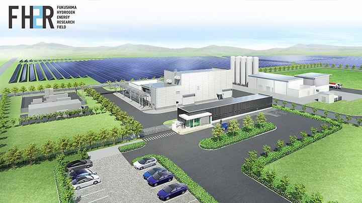 図） 福島水素エネルギー研究フィールド完成イメージ