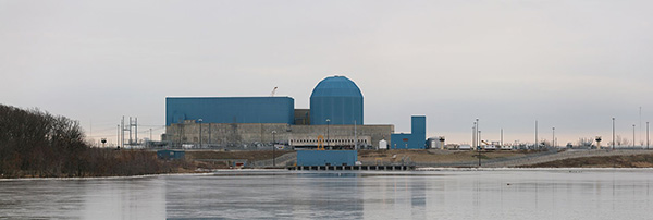 写真4：クリントン原子力発電所