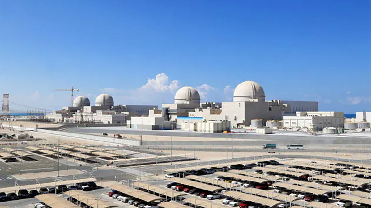写真）UAEバラカ原子力発電所
