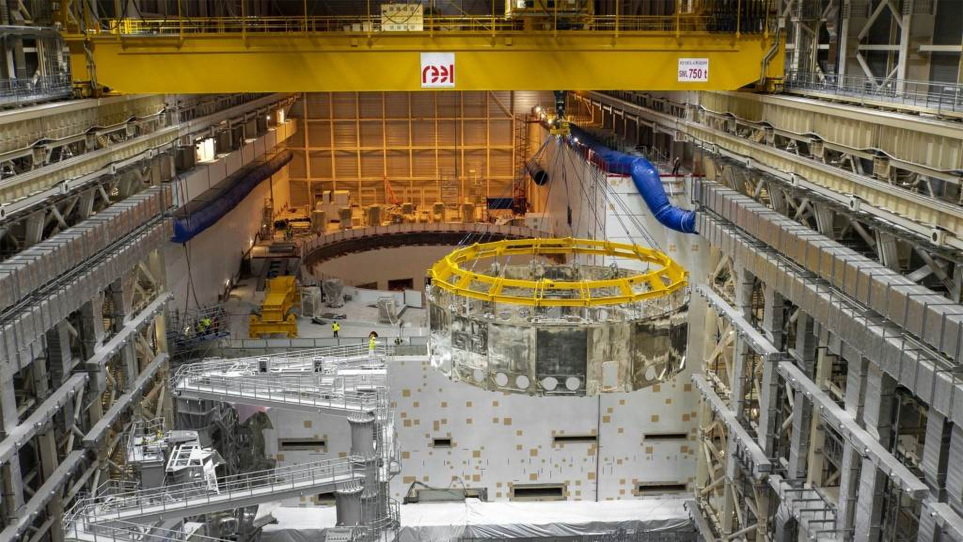 出典）フランスで建設が進む核融合実験炉（ITER）　2021年1月14日