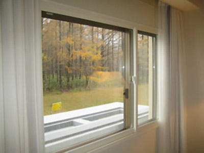 写真1：二重窓の例