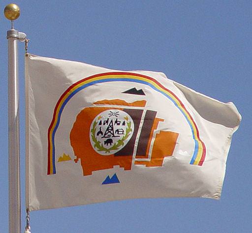 写真）ナバホ族の旗