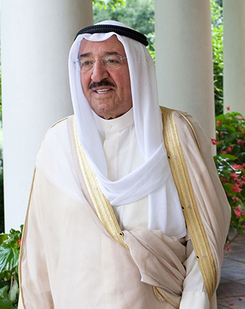 （写真4）クウェートのサバハ首長
