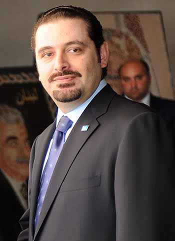 写真6：ハリリ・レバノン首相