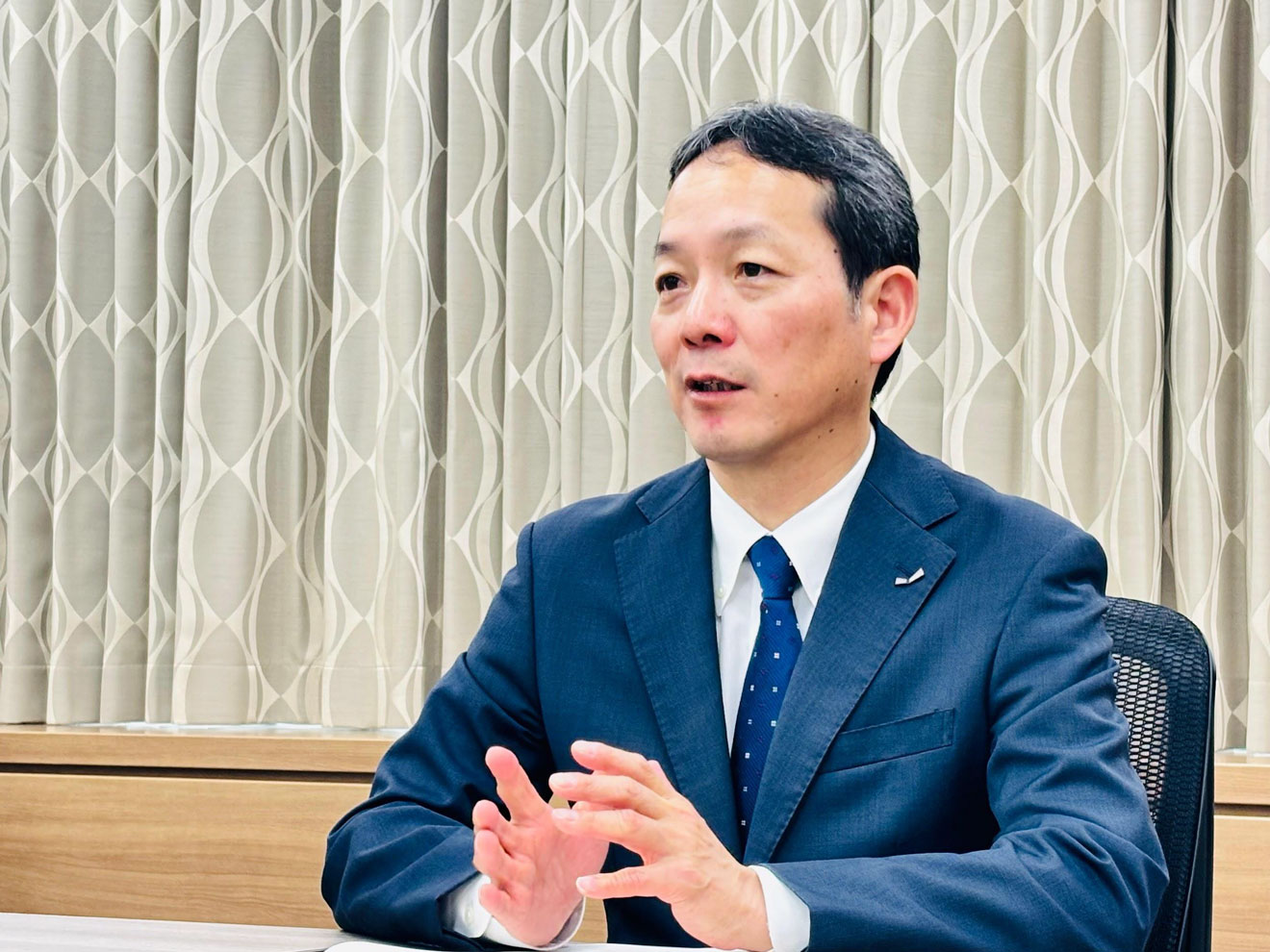 写真）中部電力ミライズ株式会社 リビング営業本部長 八木貴央氏