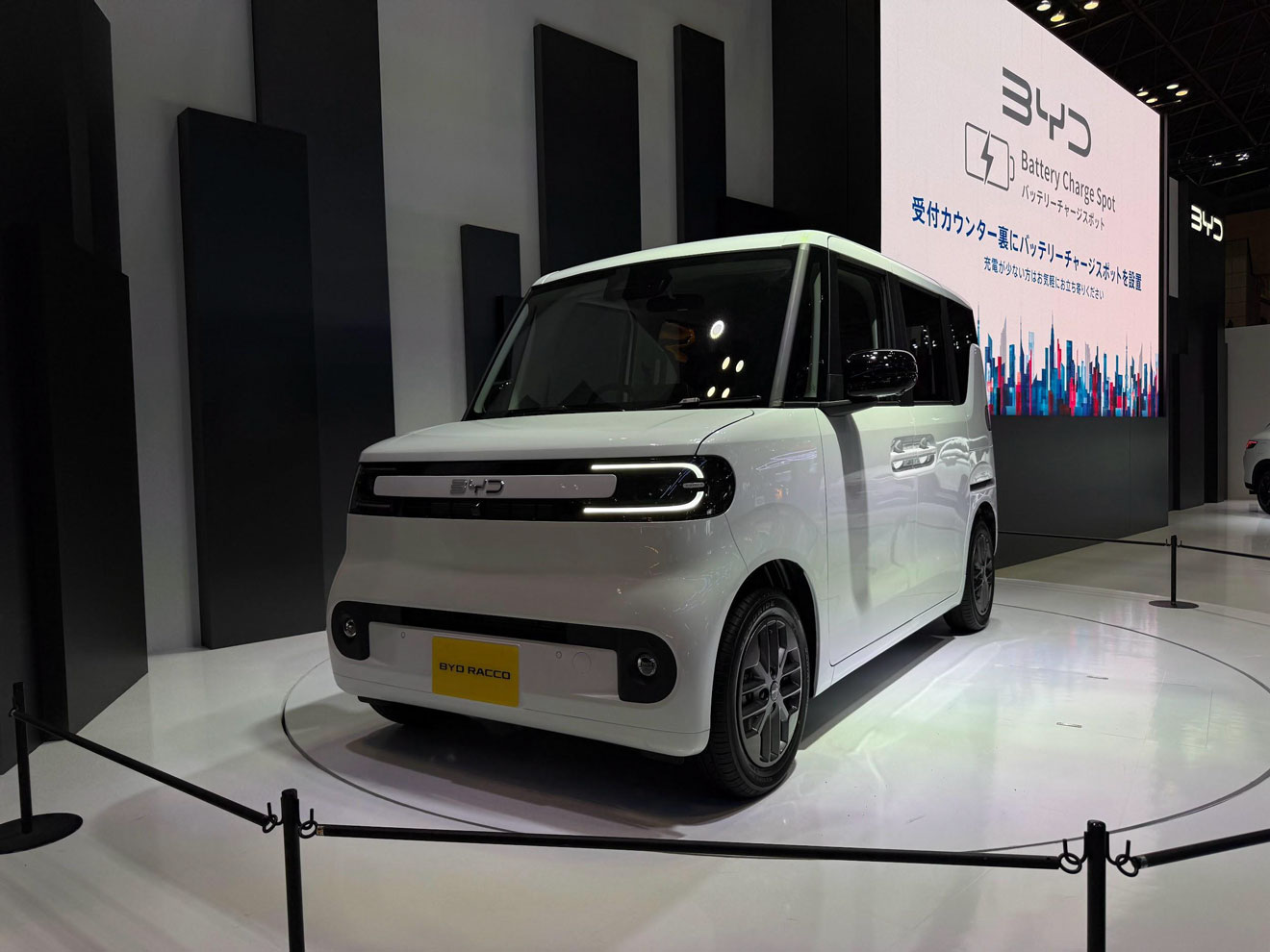 写真）BYD初の海外専用設計モデル「BYD RACCO（ビーワイディー ラッコ）」